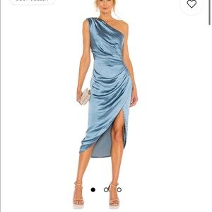 Cassini Dress in Blue ELLIATT